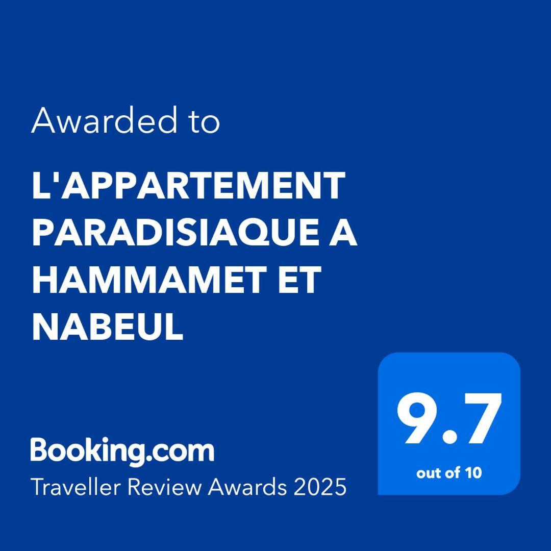 Appartement Paradisiaque Entre Hammamet Et Nabil Dış mekan fotoğraf